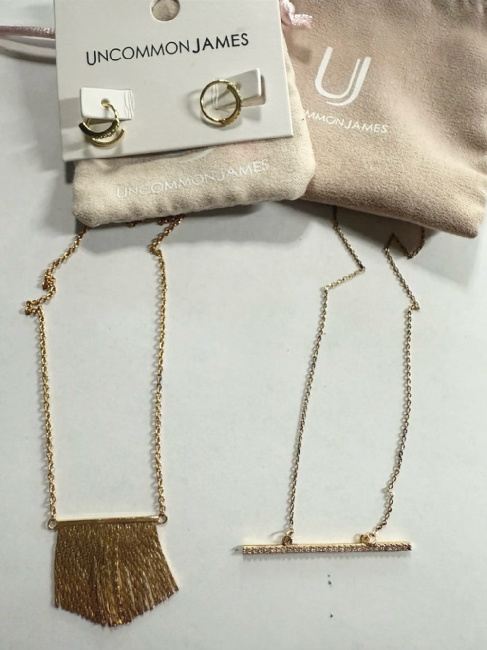 Uncommon James necklace earring bundle jewelry